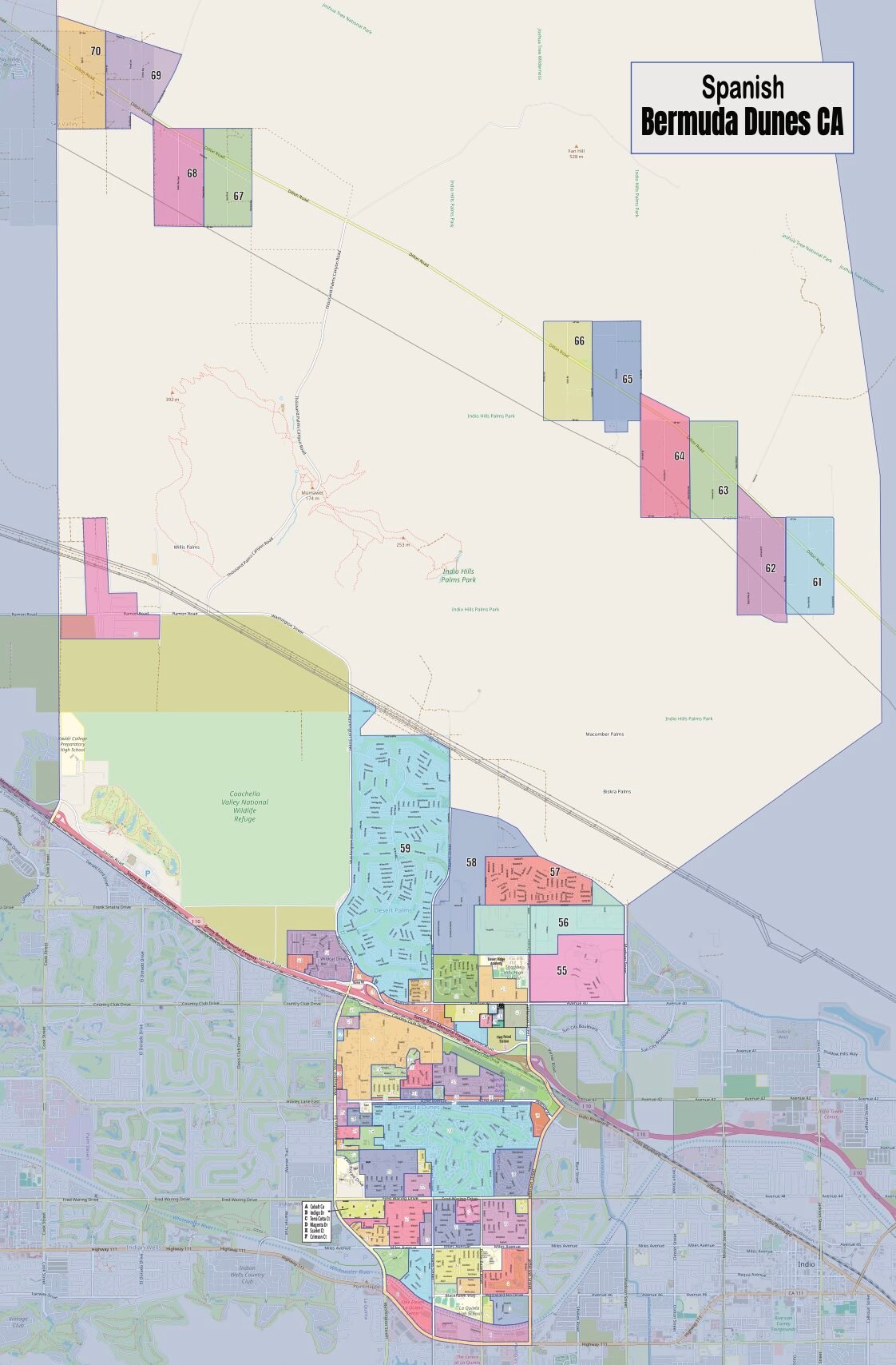 Bermuda Dunes, California